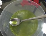 Foto langkah ke 1 dari resep Pandan Chiffon Cake in Rice Cooker.