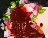 A picture of step 7 of Sweet sour chicken sauce 😋.