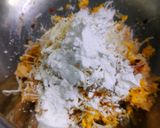 A picture of step 2 of Corn cheese nuggets.