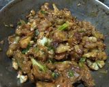 A picture of step 8 of Cauliflower dry Manchurian.
