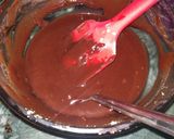 A picture of step 1 of Biscuits Chocolate Cup Cake.