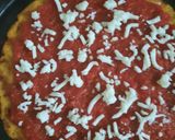 A picture of step 22 of Cauliflower thin crusted Pizza.
