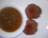A picture of step 13 of Crunchy stuffed arrow roots with minced meat sauce.