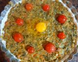Foto del paso 10 de la receta: Tarta de jamón, queso y cebolla de verdeo