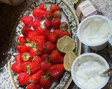 Une image de l'étape 1 de 🍹Milkshake fraises 🍓 yaourt 🍶fermier 🧑‍🌾.