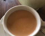 A picture of step 5 of Nepalese-style chai tea.