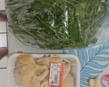 龍鬚菜炒袖珍菇(簡單料理)的食譜步驟1照片