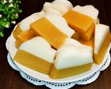 Foto langkah ke 23 dari resep Resep Puding Ubi Jalar Lapis Susu.
