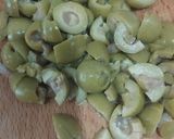 Foto del paso 3 de la receta: 🍝 Espaguetis con mejillones y aceitunas
