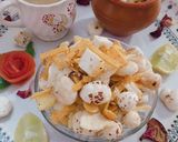 A picture of step 3 of Makhana chaat.