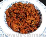 A picture of step 8 of Egusi soup.