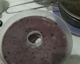 Foto langkah ke 2 dari resep Puding cocopandan lapis tape ketan hitam.