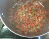 A picture of step 11 of 100 calorie Mexican Braised Beef Soup.