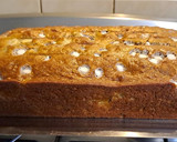Foto del paso 4 de la receta: Budín de bananas, manzana y nueces sin huevos