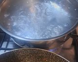 Foto del passaggio 4 della ricetta Troccoli ai gamberi con granella di pistacchio🍝🦐