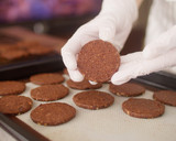A picture of step 11 of Crunchy! Easy Cocoa Cookies with Almonds, Walnuts, and Raisins🍪.