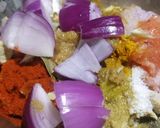 आलू सोयाबीन की सब्जी (aloo soyabeen ki sabzi recipe in Hindi) रेसिपी चरण 4 फोटो