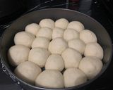 Foto langkah ke 5 dari resep Roti Sobek Isi Sosis Keju.