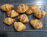 Hình bước làm 11 của món Bánh mỳ hoa cúc