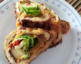 Foto del paso 14 de la receta: Rollos de huevo rellenos con mermelada de 🍅 para el brunch!