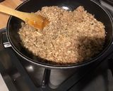 Une image de l'étape 9 de Chapon haché aux poivrons rouges et pesto.