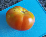 Foto del paso 1 de la receta: Tomate a la plancha con Mozzarella