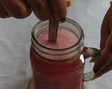 A picture of step 2 of Strawberry Grenadine Lime Mocktail | 2 Minutes Mug Mocktail.
