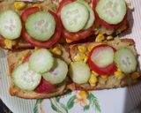 চিস ও মেয়োনিজ দিয়ে ভেজ সান্ডউইচ (veg sandwich recipe in Bengali) রেসিপির ধাপ 3 ছবি