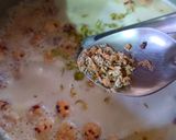 A picture of step 5 of Makhana Kheer.