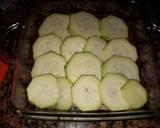 Foto del paso 5 de la receta Tarta de calabacín, con jamón serrano y queso