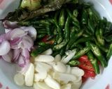 Foto langkah ke 2 dari resep Oseng Tempe Rebon Lombok Ijo.