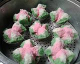 Foto langkah ke 6 dari resep Bolu Kukus Mekar Semangka (antigagal, praktis, dan ngakak).