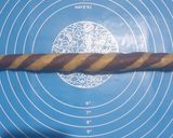 A picture of step 7 of Chocolate Barfi Roll.