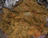A picture of step 7 of Cluster beans bhaji.