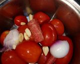 A picture of step 1 of Tomato soup.