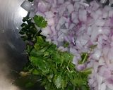 A picture of step 2 of #Kadhi chawal.