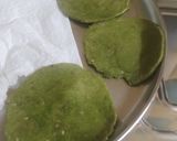A picture of step 6 of Palak Puri.