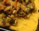 Foto del paso 3 de la receta: Pastel de zapallitos con polenta (vegan)