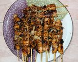 Foto langkah ke 3 dari resep Sate Dada Ayam Bumbu Kecap.