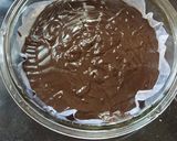 A picture of step 2 of Oreo Chocolate Cake.