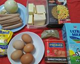 Foto langkah ke 1 dari resep Makaroni Schotel Kukus.