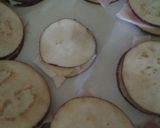 Foto del paso 2 de la receta Discos de berenjena con jamón y queso
