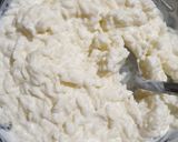 A picture of step 1 of Curd rice.
