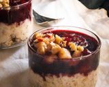 A picture of step 4 of Mini Plum Parfait.