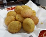 Foto langkah ke 8 dari resep Bola Ubi Ungu Kopong.