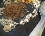 A picture of step 5 of Baigan aloo in pickle gravy.