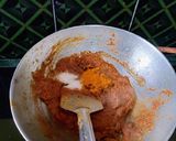 A picture of step 3 of Kadhai Paneer.