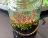 A picture of step 2 of Spring time salad with harissa chicken.