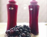 صورة لخطوة 2 من وصفة 🍺🍻عصير عنب 🍇🍇🌞
