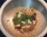 A picture of step 5 of Kathirikai puli Kulzhambu Tangy brinjal curry.